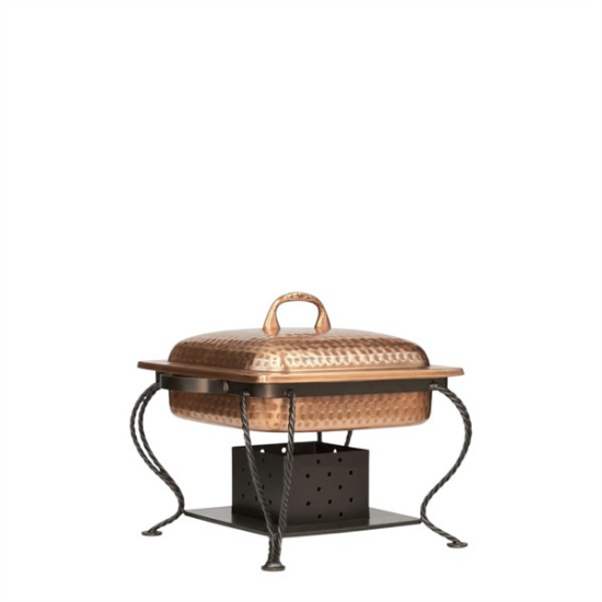 Picture of Hammered Burnt Copper Chafer, 4qt