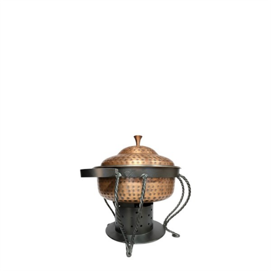 Picture of Hammered Burnt Copper Rd Chafer 3qt