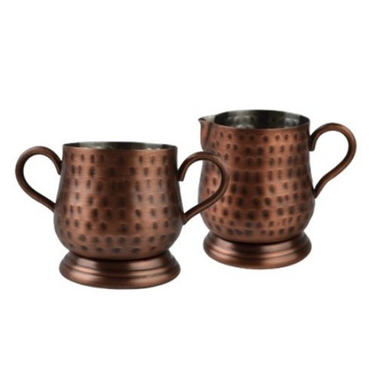 Picture of Hammered, Copper Cream&Sugar Kit