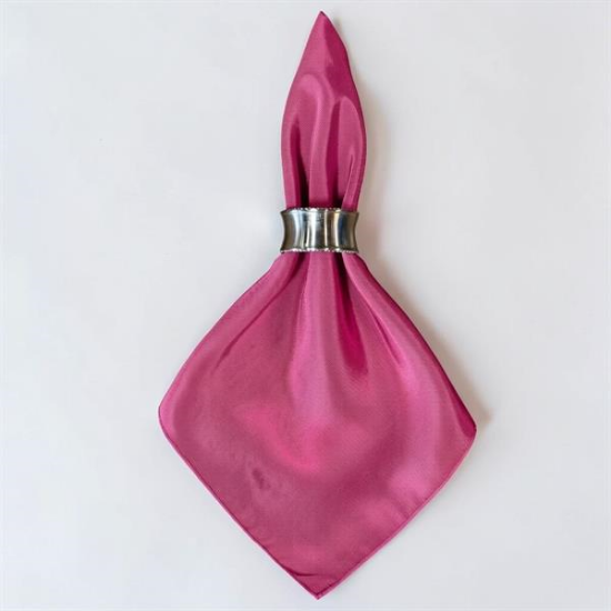 Picture of Bengaline, Fuchsia Linen Napkin