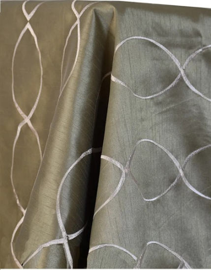Picture of Dupioni-Infinity, Bamboo 108" Linen