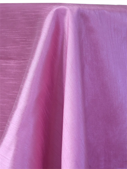 Picture of Dupioni, Candy Pink 132" Rd Linen