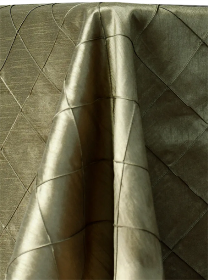 Picture of Dupioni-Pintuck, Bamboo 132" Linen
