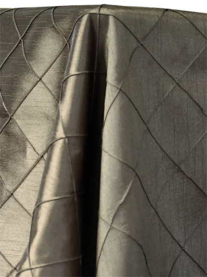 Picture of Dupioni-Pintuck, Ironwood 132 Linen