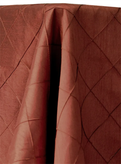 Picture of Dupioni-Pintuck, Copper 8' B Drape