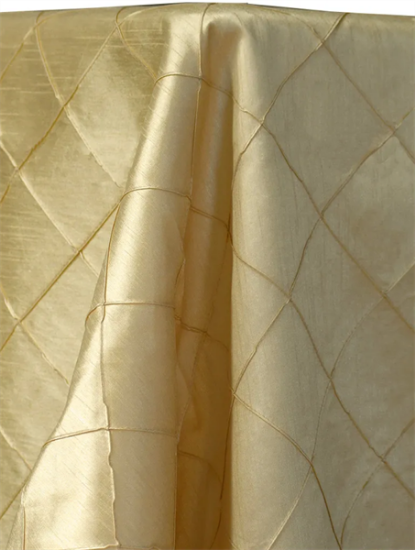 Picture of Dupioni-Pintuck, Soft Gold 8 Drp RC
