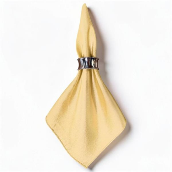Picture of Dupioni, Mimosa Linen Napkin