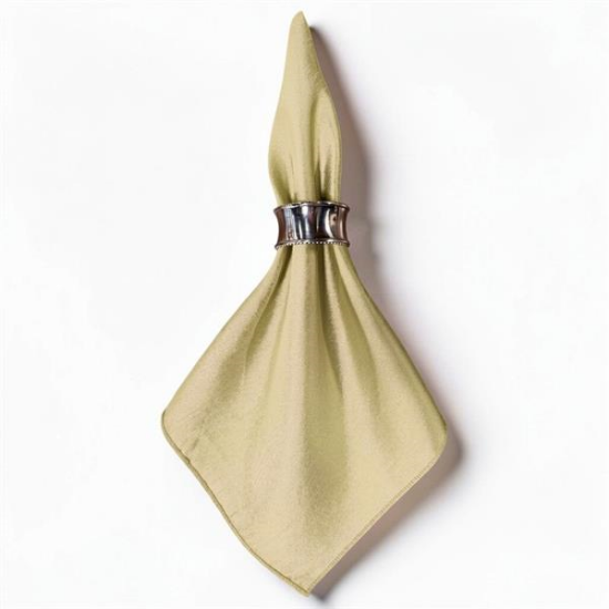 Picture of Dupioni, Soft Gold Linen Napkin