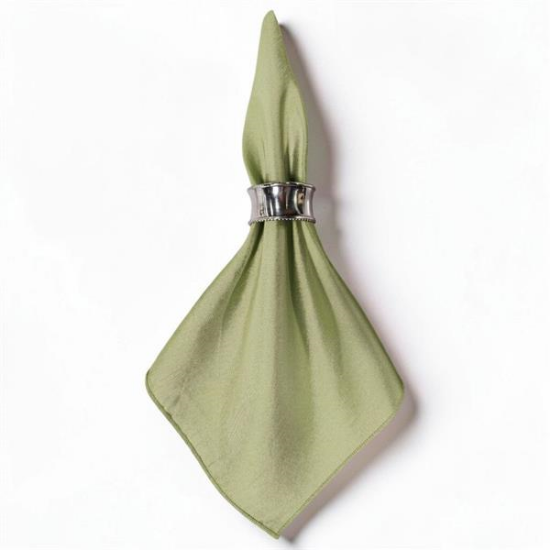 Picture of Dupioni, Soft Sage Linen Napkin