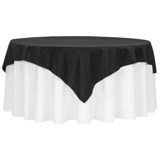 Picture of Fortex, Black 72" Square Linen