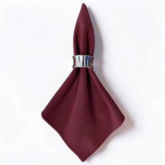 Picture of Fortex, Burgundy Linen Napkin