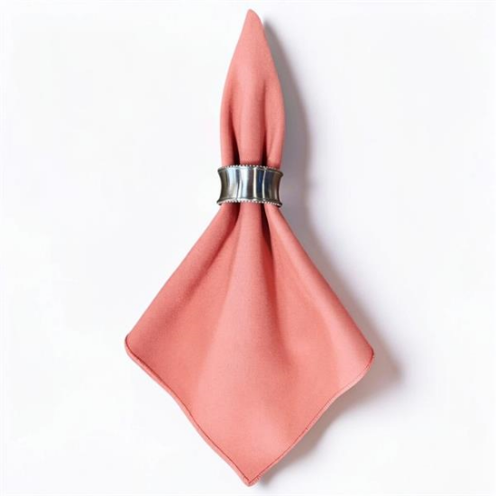 Picture of Fortex, Sherbet/Shrimp Linen Napkin