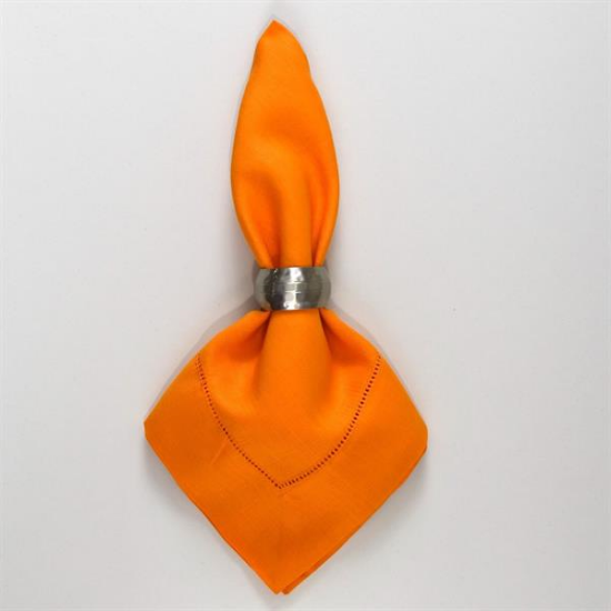 Picture of Hemstitch, Pumkin Linen Napkin 