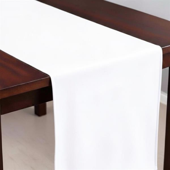 Picture of Fortex, White 10' Table Runner