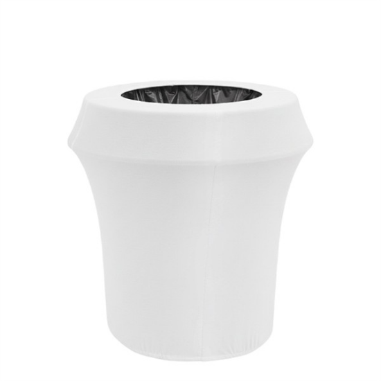 Picture of 32 gl Trash Bin Cover, White