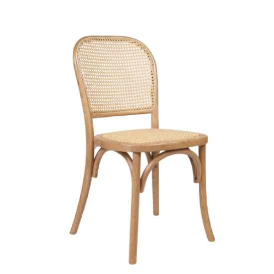 Picture of Emily, W/Rattan Seat Natural Chair