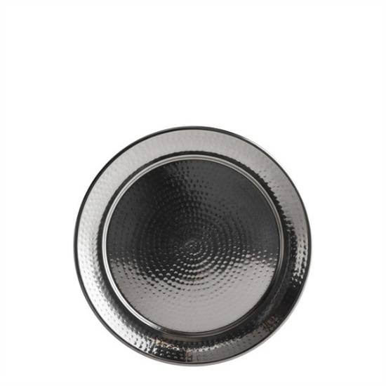 Picture of Hammered Service Tray, 14" Round 