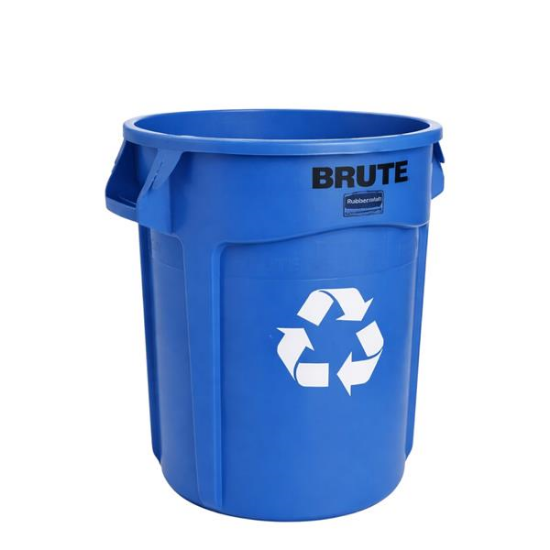 Picture of Brute, 32gl Blue Recycle Can 