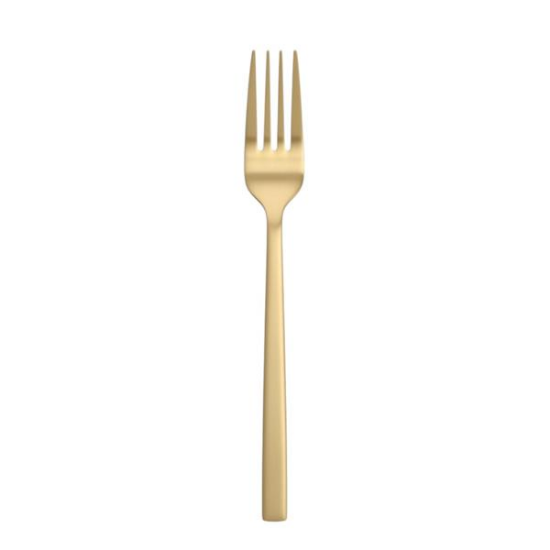 Picture of Flatware, Arezzo Gold Dinner Fork