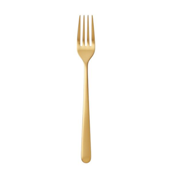 Picture of Flatware, Mepra Gold Dinner Fork