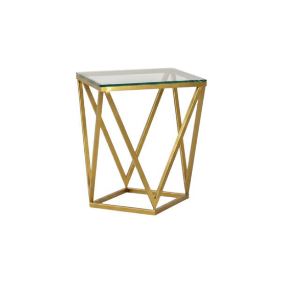 Picture of Axis, Gold Side Table