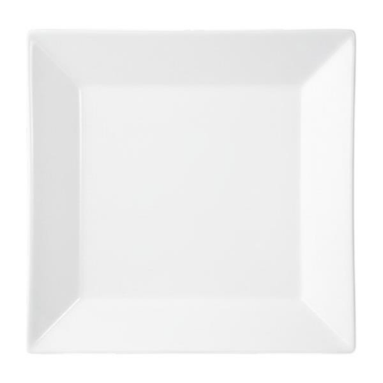 Picture of Plaza, 12" Sq Service Plate White