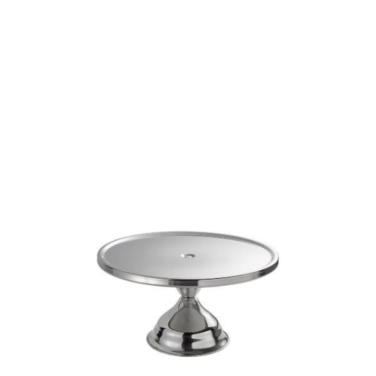 Picture of Stainless, 13”  Steel Cake Stand