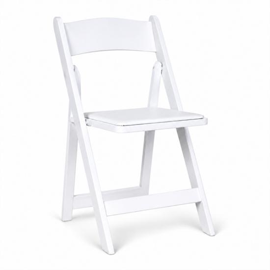Picture of Resin, White Folding Chair