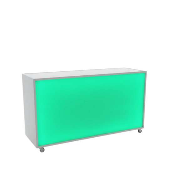 Picture of Plaza, 6' White Lighted Bar