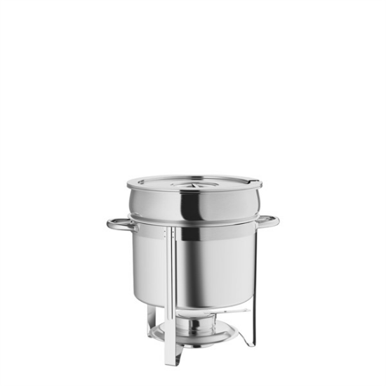 Picture of Round Stainless Soup Chafer, 7qt