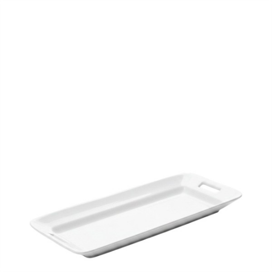 Picture of Plaza, 7"x15" White Rect Platter