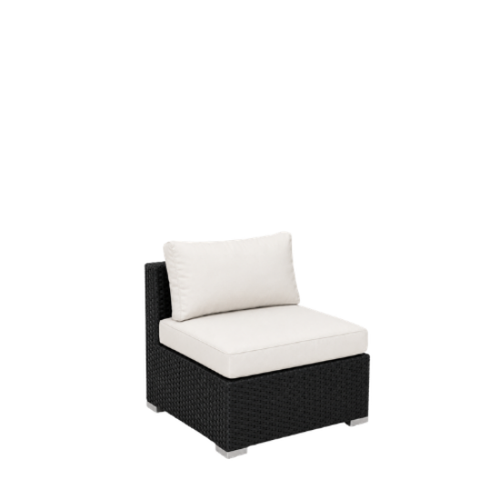 Picture of Onyx, Black Armless Chair, Kit
