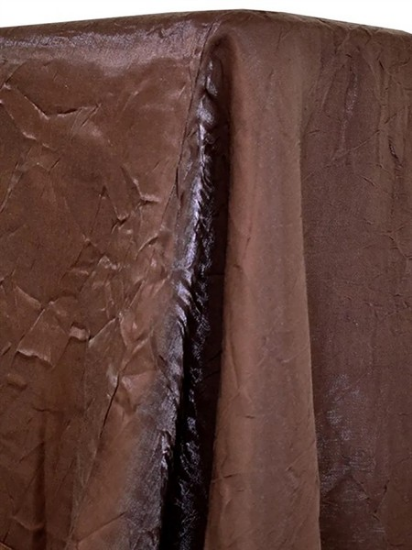 Picture of Iridescent, Chocolate 108" Rd Linen