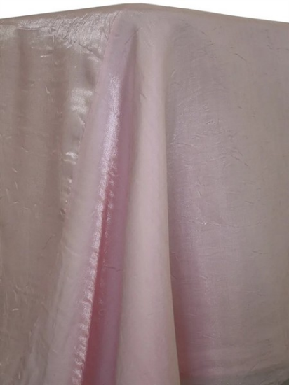 Picture of Iridescent, Blush Pink 132 Rd Linen