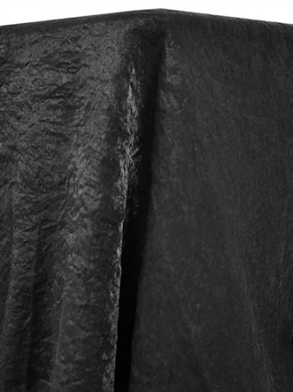 Picture of Iridescent, Black 8' Banquet Drape
