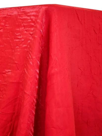 Picture of Iridescent, Red 8' Banquet Drp RC