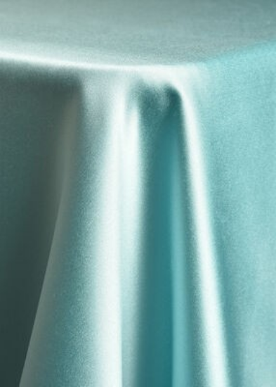 Picture of Lamour, Tiffany Blue 108" Rd Linen