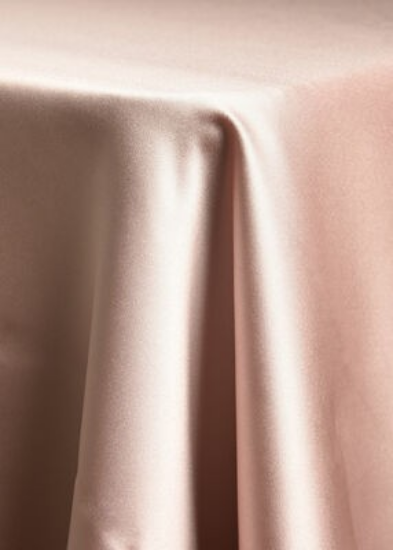 Picture of Lamour, Nu Blush 120" Round Linen