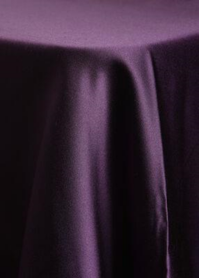 Picture of Lamour, Vintage Grape 132" Rd Linen
