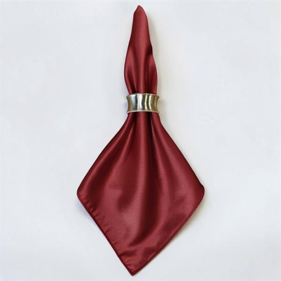 Picture of Lamour, Bordeaux Linen Napkin