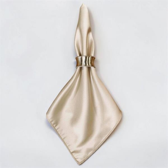 Picture of Lamour, Vanilla Cream Linen Napkin