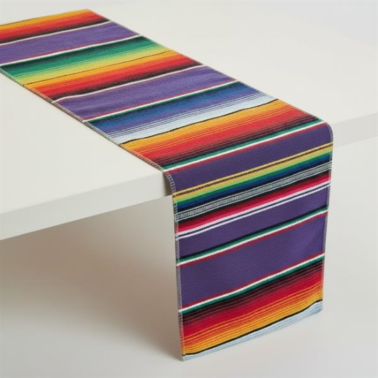 Picture of Sarape Multicolor, 12"'x78"' Runner