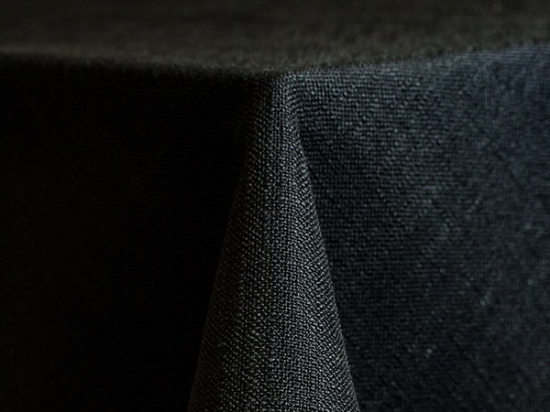 Picture of Panama, Black 108" Round Linen