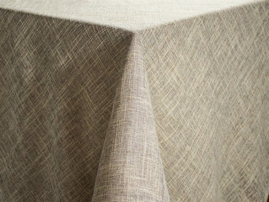 Picture of Summer Weave, Oatmeal 132" Rd Linen