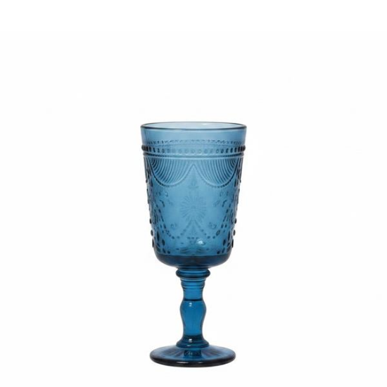 Picture of Rome, 10oz Blue Water Glass