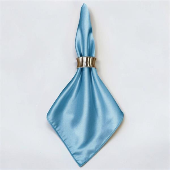 Picture of Lamour, Baja Turquoise Linen Napkin