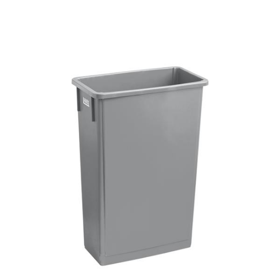 Picture of Slim Jim, 25 gl Grey Trash Can 