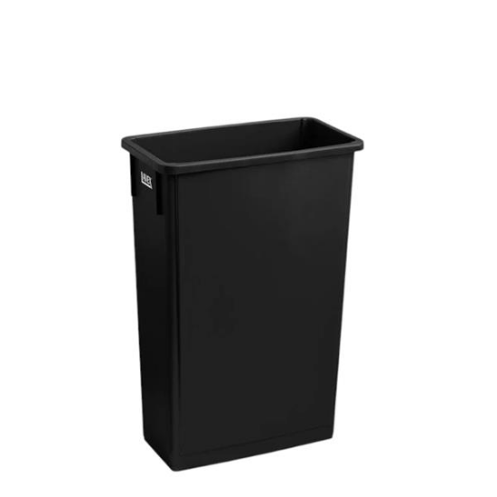 Picture of Slim Jim, 25 gl Black Trash Can 