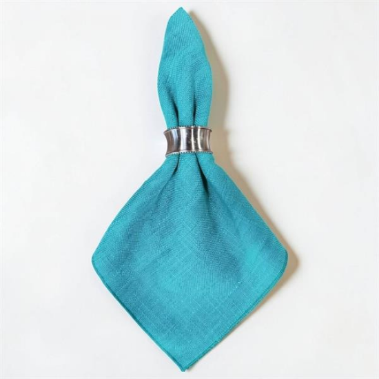 Picture of Panama, Turquoise Linen Napkin