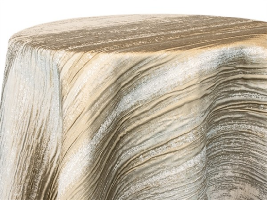 Picture of Shibori Stripe, Champagne 8 Banquet
